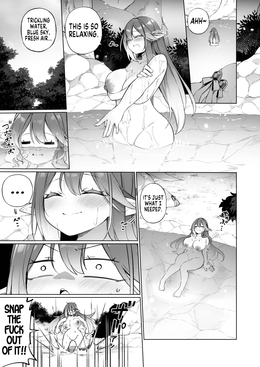[Kanmuri] Mesugaki Elf ni Natta Don Elf-ka no Kusuri part 3 | A Bandit Chief Who Turned Into a Bratty Elf Girl Elvification Drug part 3 Fhentai - Page 19