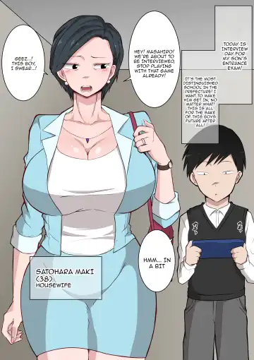 Ojuken Mama no Netorare Uraguchi Nyuugaku / A Helicopter Mom's Shady School Entrance Netorare Bribe Fhentai.net - Page 3