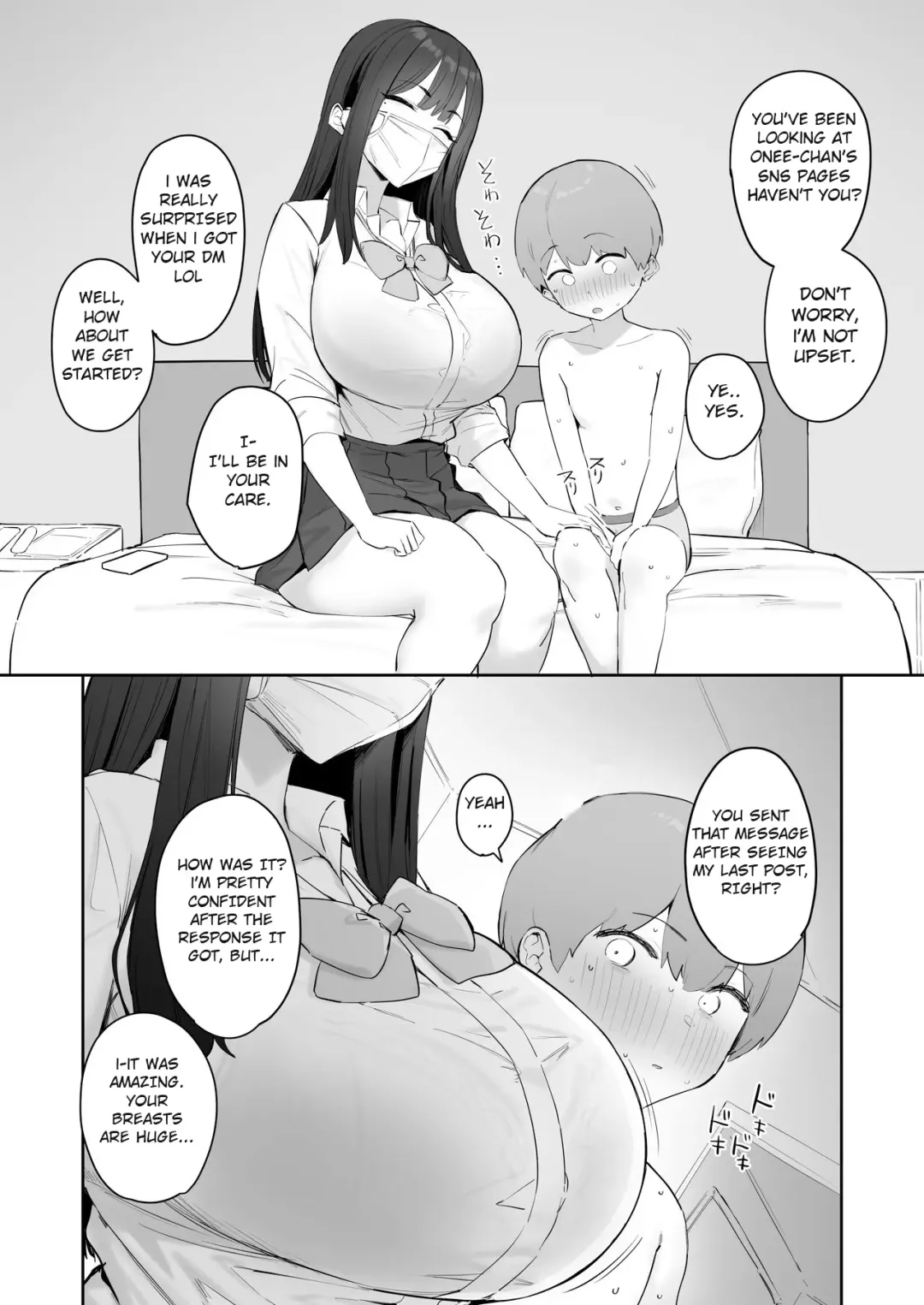 Read [Hotate-chan] SNS de Shiriatta Onee-san ni Kuwareru Shota - Fhentai.net