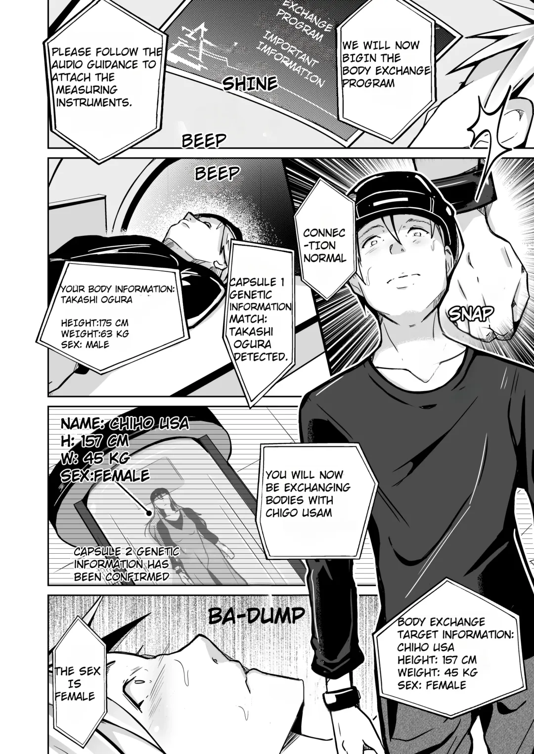 [Iwashita] Isei no Shintai no Toriko ni Natta, Boku to Watashi | Him and Her Captivated by the body of the opposite sex Fhentai - Page 8