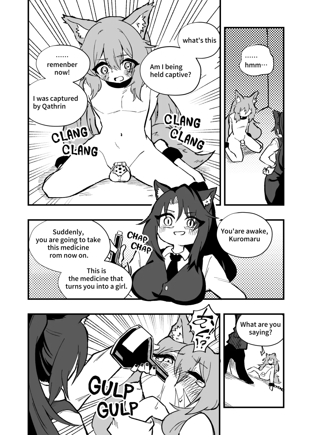 [Niello Kyo] GenderSwap Potion Fhentai - Page 1
