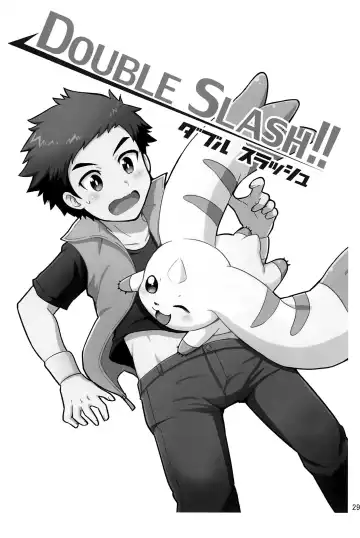 [Toraneko] DOUBLE SLASH!! | 双重抽換 Fhentai - Page 29