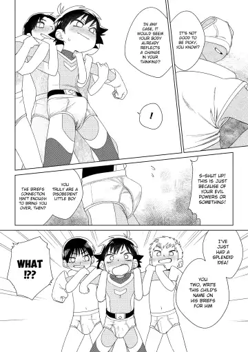 [Zumi] Red Ballet VS Brief Kaijin | Red Bullet vs The Briefs Monster Fhentai.net - Page 31