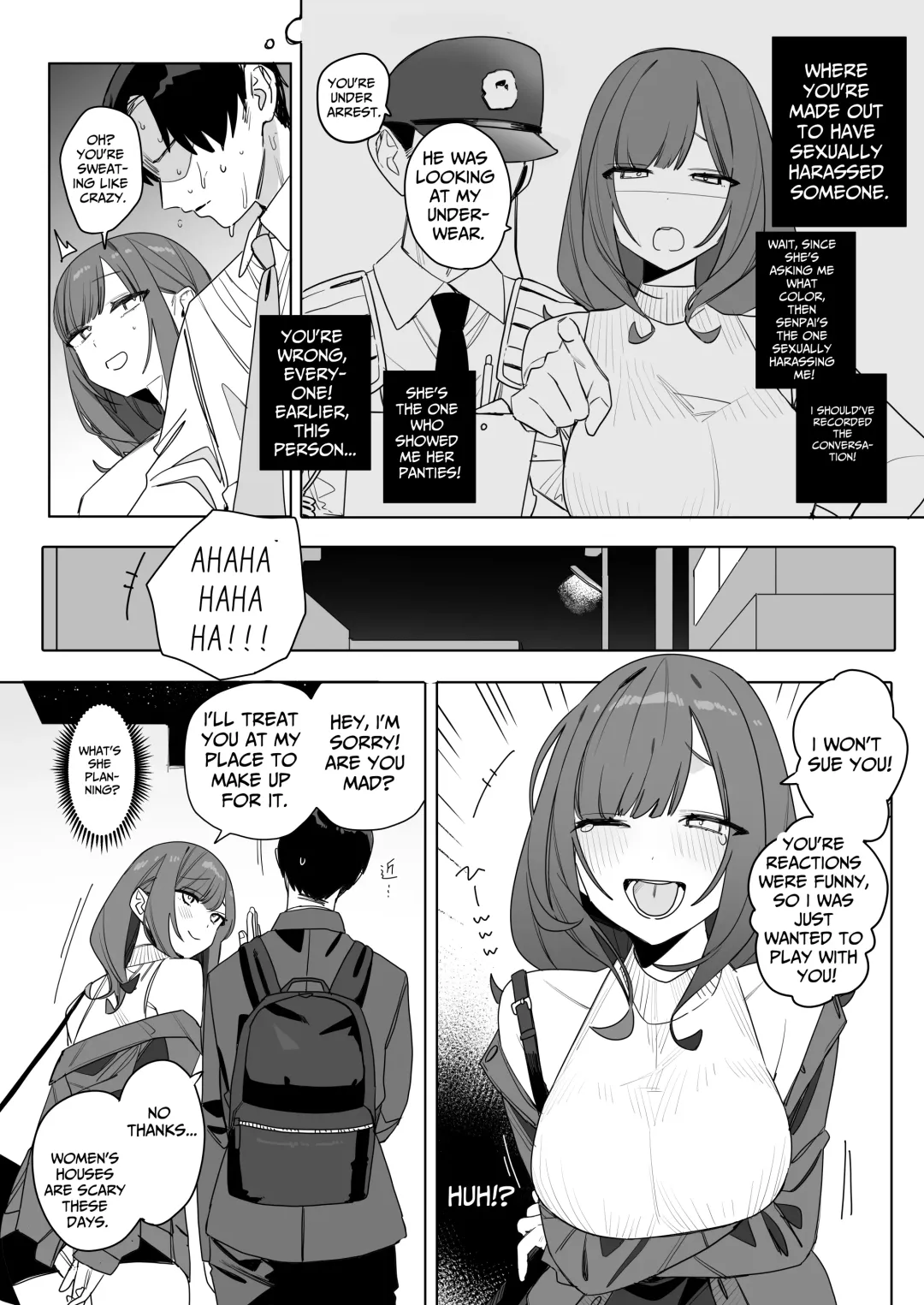 [Nako Sir] My Pain-In-The-Ass Yet Nice And Caring Senior Collegue Fhentai - Page 9