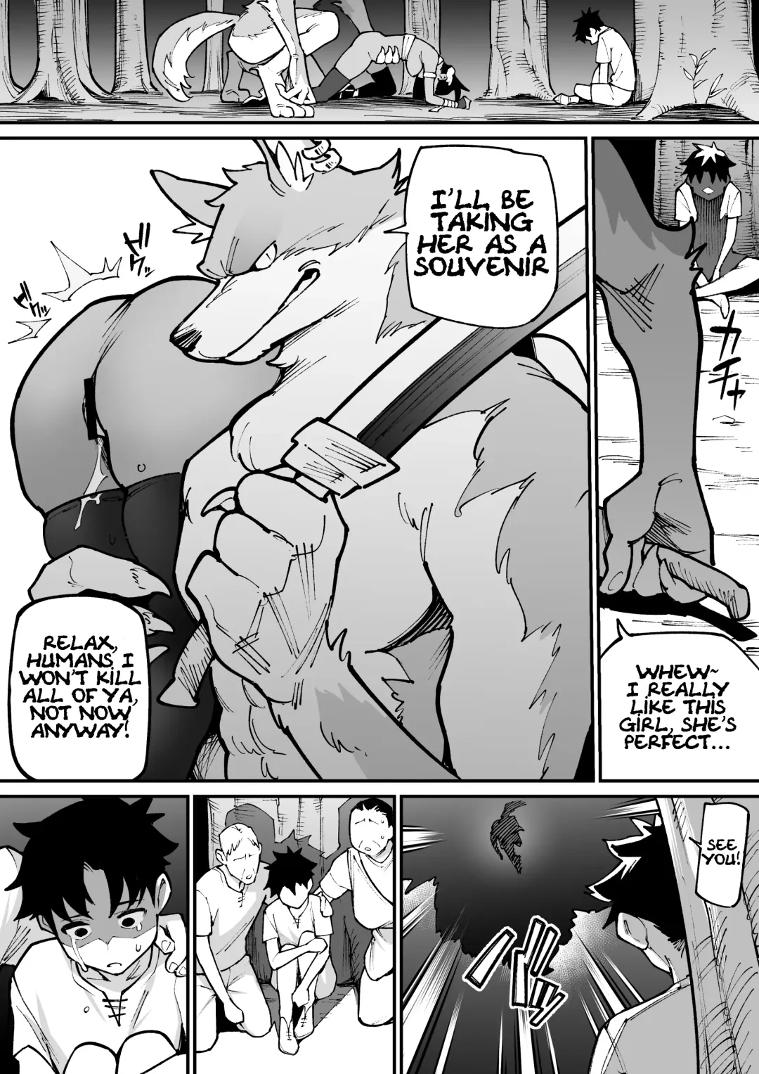 [Ame No Machi] Juujin x Onna Senshi NTR | Beastman x Female Warrior NTR Fhentai.net - Page 13