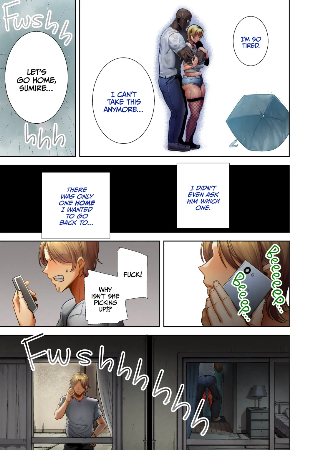 [Kurosu Gatari] Wild-shiki Nihonjin Tsuma no Netorikata Sono Ni | Wild Method - How to Steal a Japanese Housewife - Part Two Fhentai - Page 34