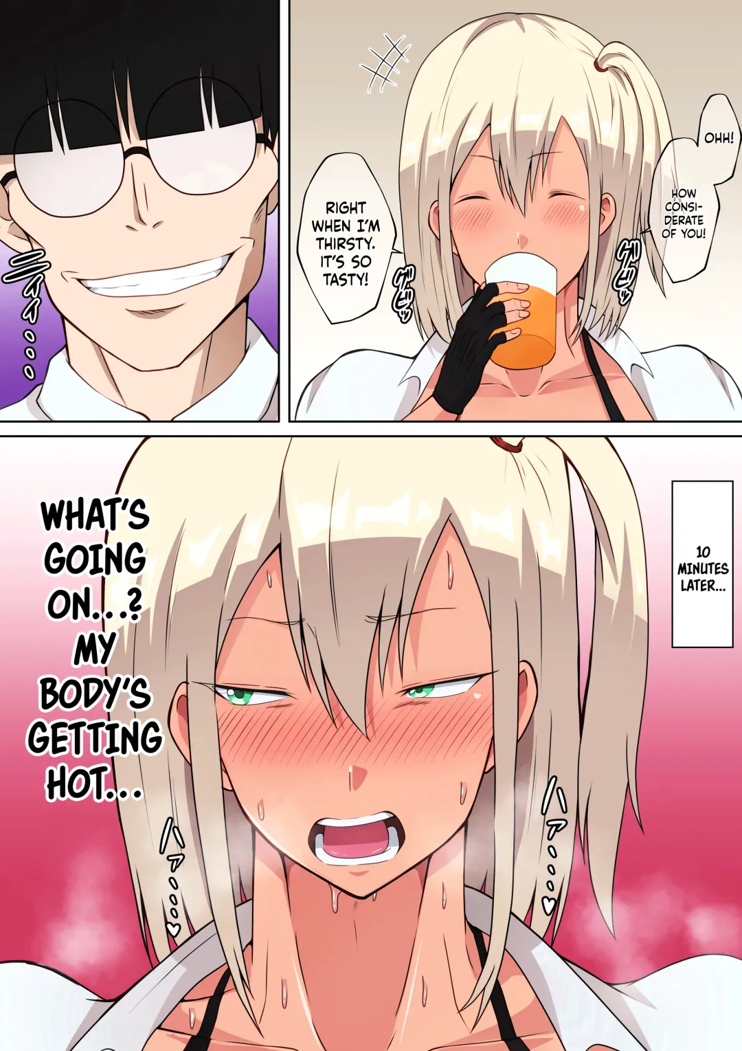 Kenka Saikyou Kinniku JK ga Biyaku Nomasarete Bonyuu Fukidashite Haiboku | The Strongest Muscular Brawler Highschool Girl Gets Drugged and is Defeated as She Spews Out Her Breastmilk Fhentai - Page 10