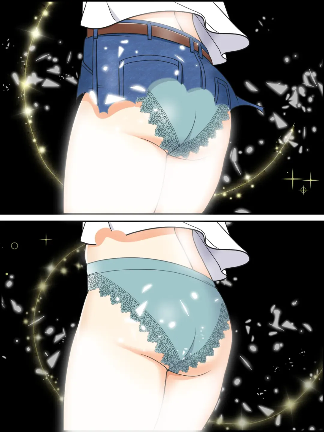 [Kutsugen Kanna] Touma Miku Henshin Scene Fhentai - Page 4