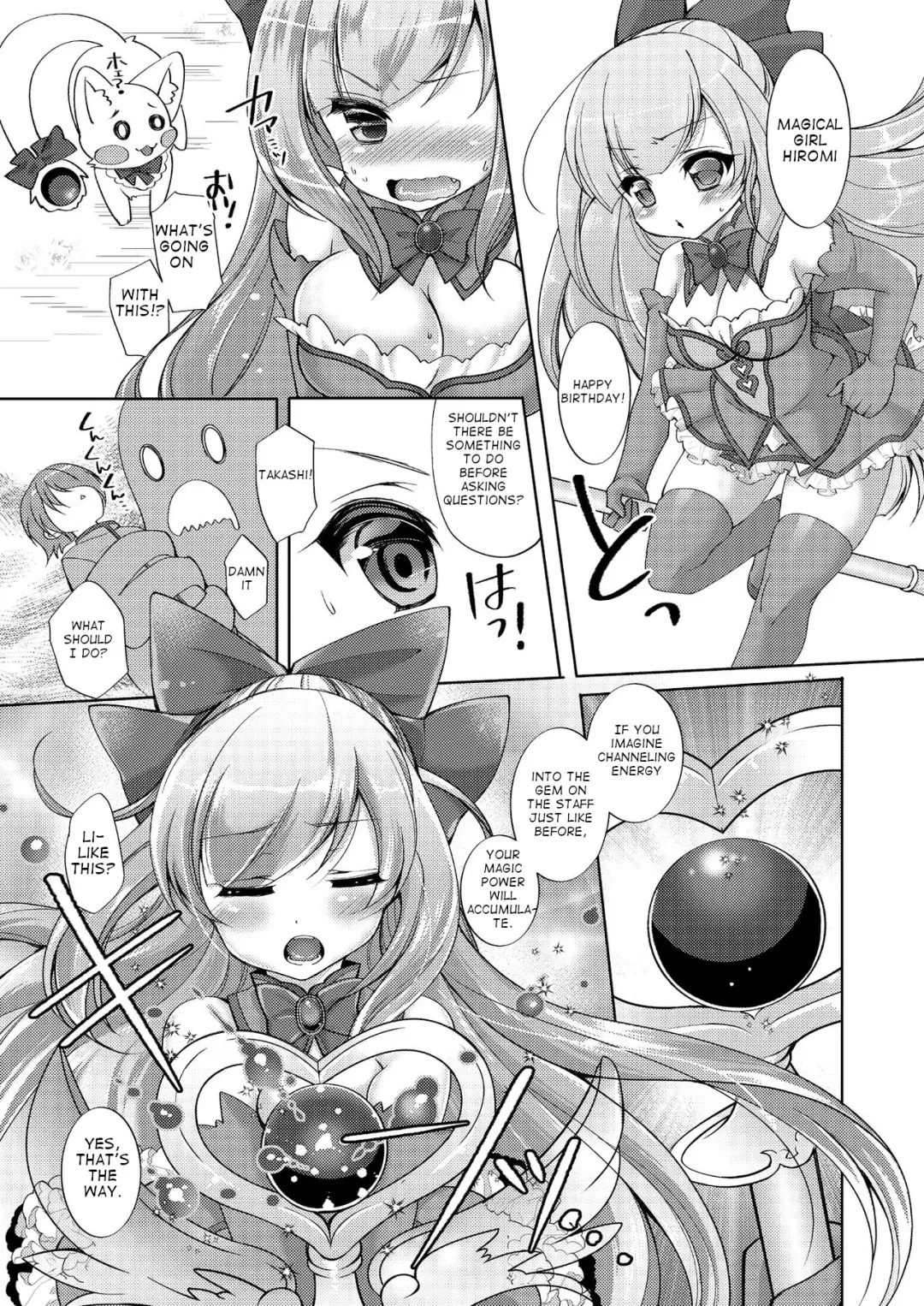 [F - Yotsuba Chika] TS Magical Girl Hiromi Ch. 1 Fhentai - Page 14