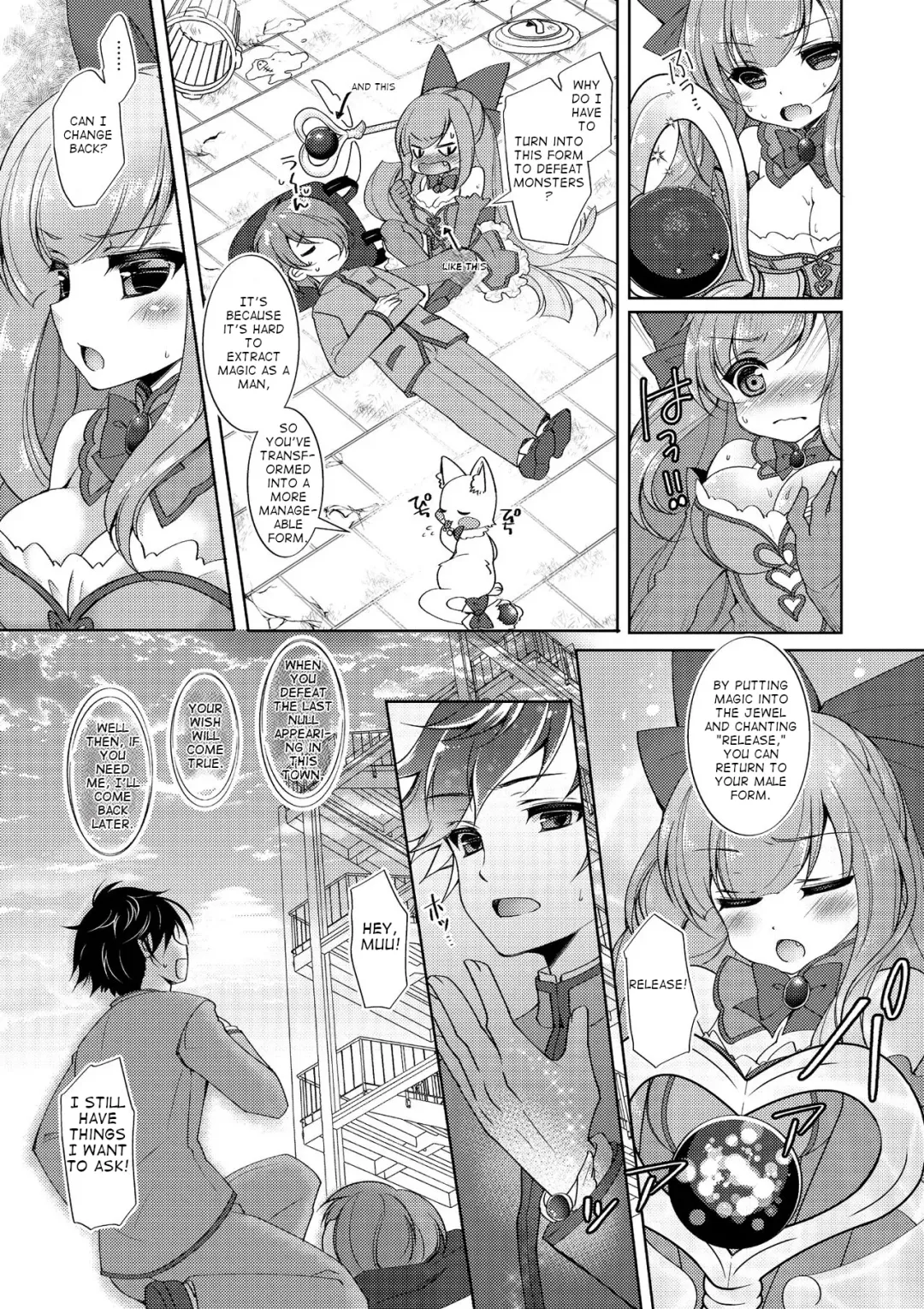 [F - Yotsuba Chika] TS Magical Girl Hiromi Ch. 1 Fhentai - Page 16