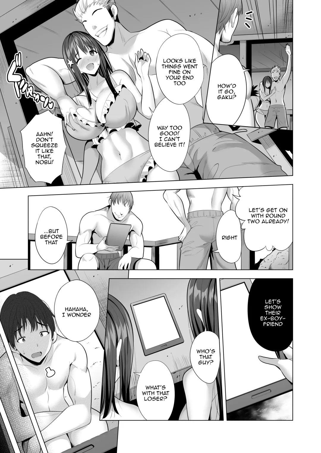 [Aburi Saamon Maru] Kumo no Su ni Torawareta Ore no Kanojo-tachi Fhentai - Page 48