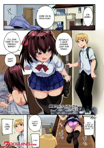 Read [Fukuinu] Ane Ochi Triangle (decensored) - Fhentai