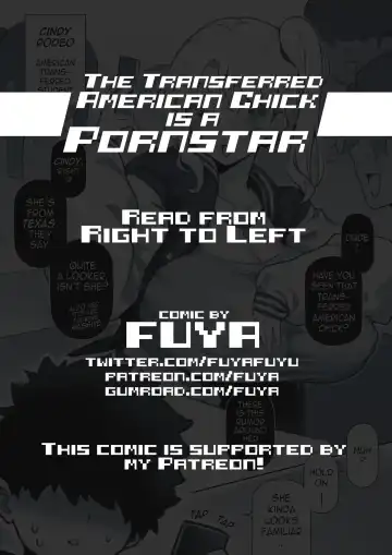 [Fuya] The Transferred American Chick is a Pornstar Fhentai.net - Page 2