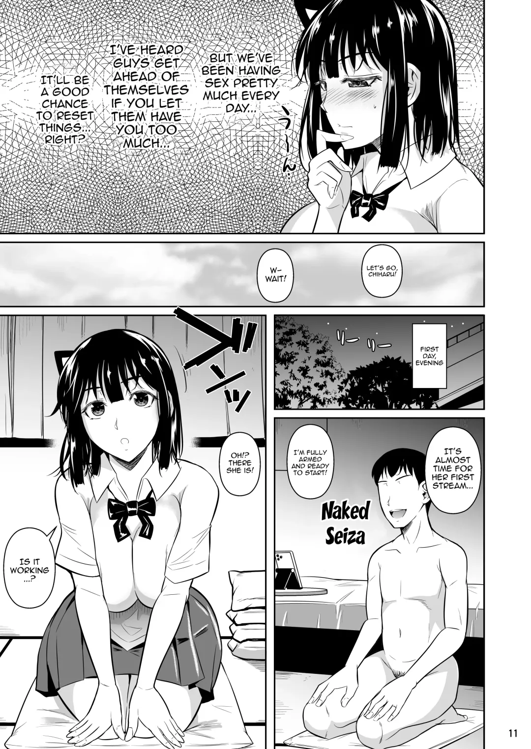 [Fuetakishi] Bocchi no Mob 4 Yari Hajime no Yuutousei ga Nishuukan Kinyoku no Ue Benronchuu ni Sex suru Hanashi Fhentai - Page 12