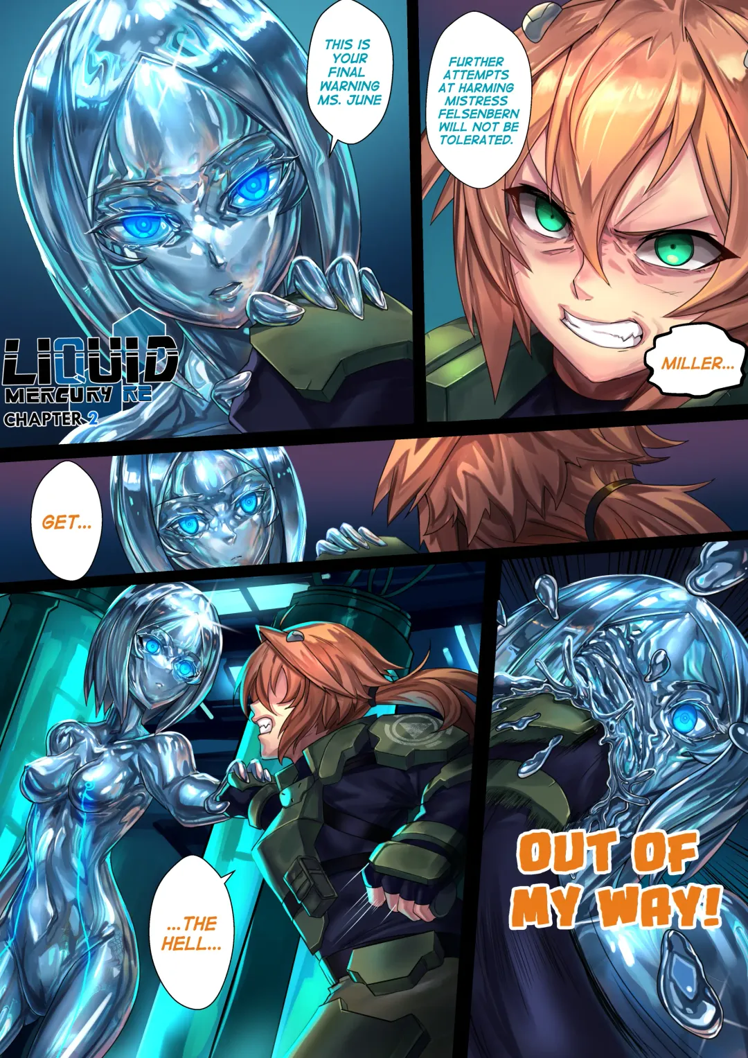 [Ibenz009] Liquid mercury RE ch2 completed edition Fhentai - Page 2