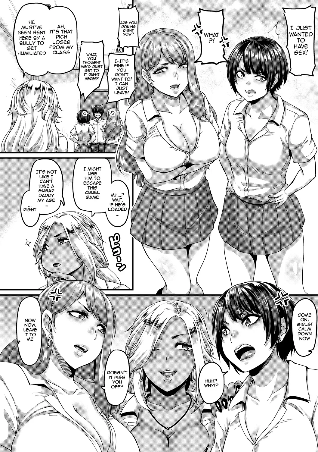 [Kazuhiro] Gal's Bitch Shijou Shugi! | Gal Bitch Supremacy Fhentai - Page 90