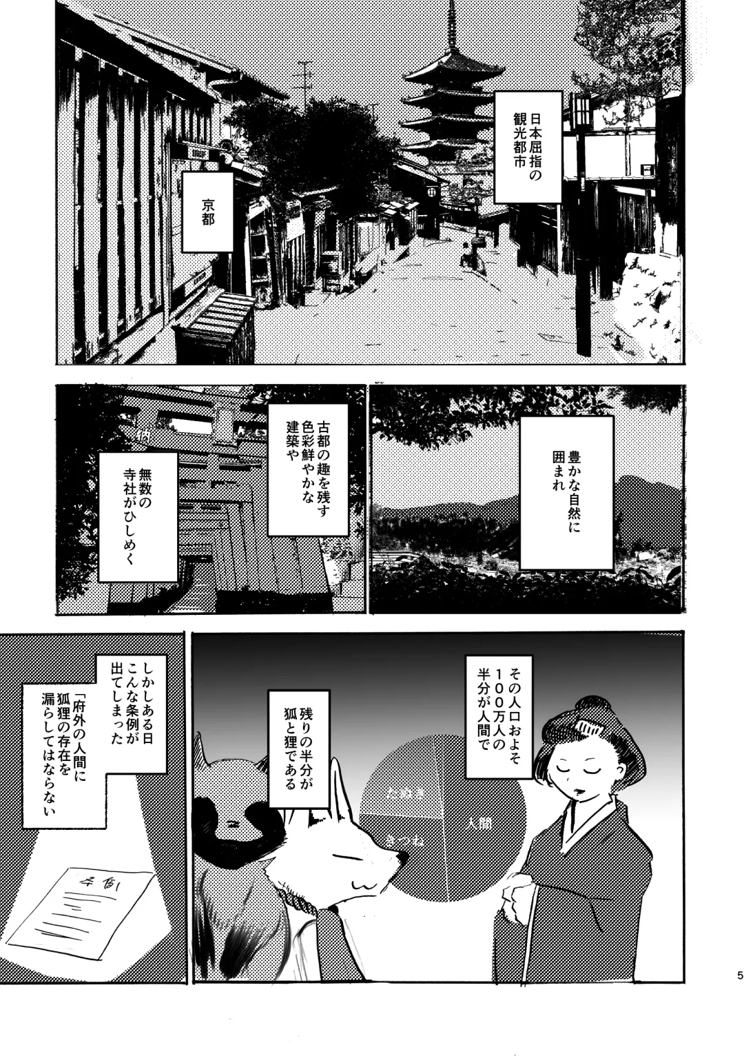 [Mujina] Manpuku Tanuki no Chinparty Fhentai - Page 4