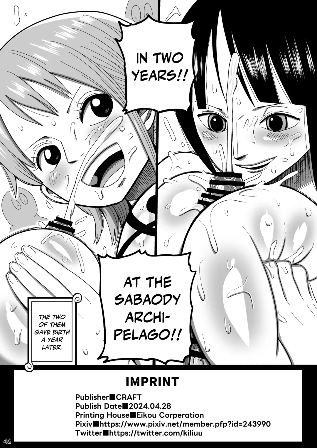 [Kiliu] 2-nen-go ni Sabaody Shotou de | In Two Years, At The Sabaody Archipelago Fhentai - Page 41