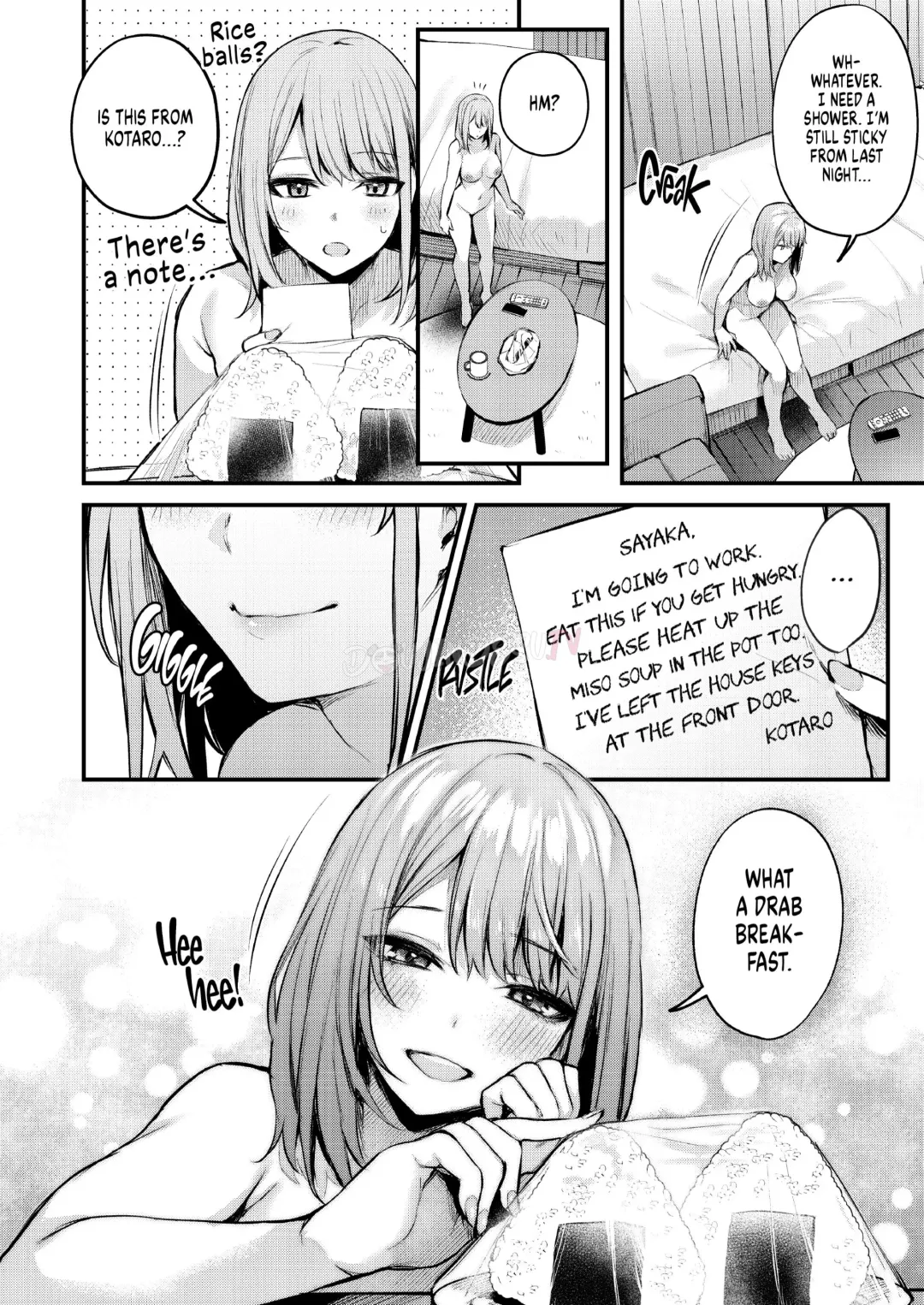 [Danimaru] Mitasarete Mezameru Asa ni, Jimi na Choushoku wo Fhentai - Page 44
