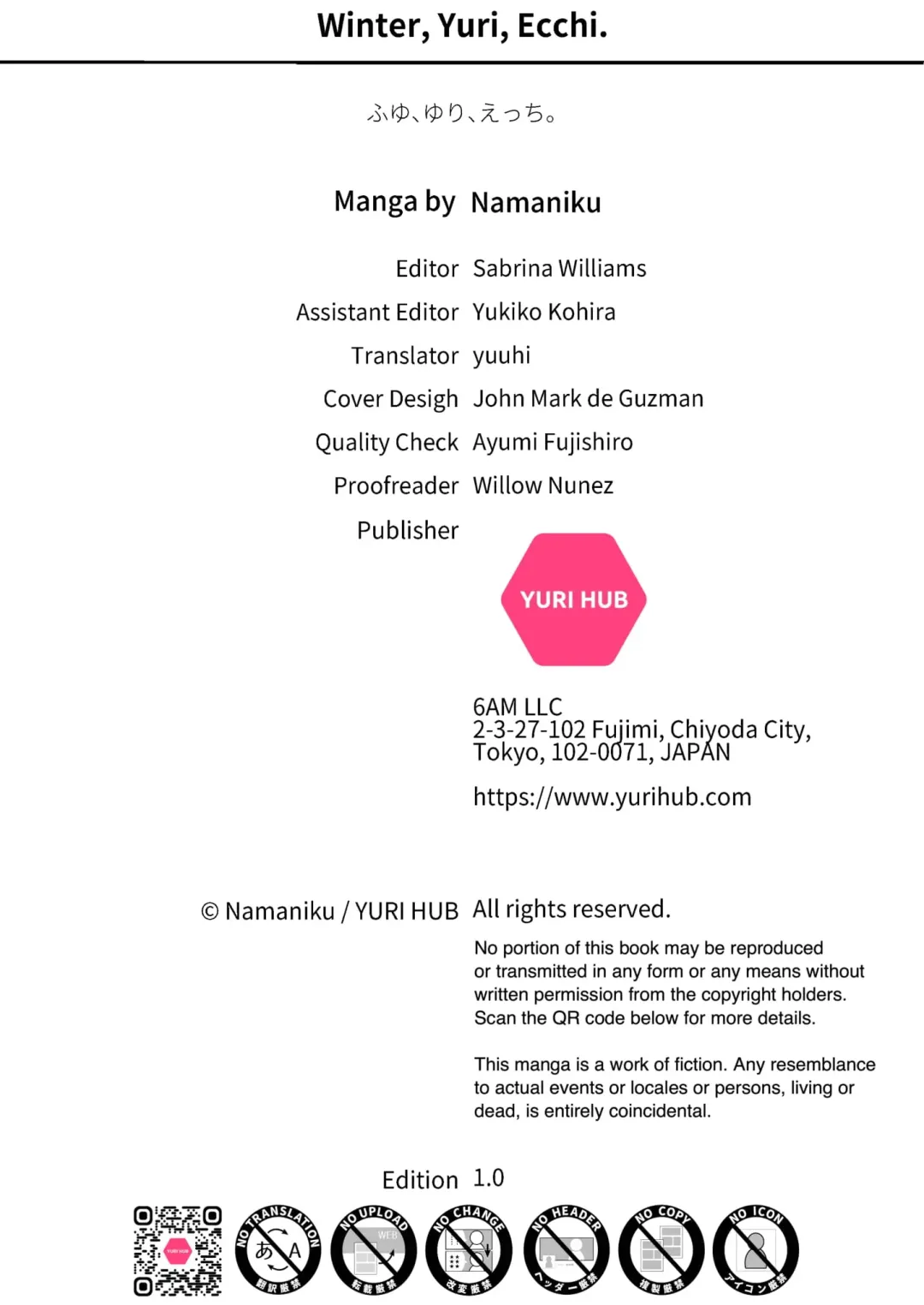 [Kisaragi Sonami - Namaniku] Fuyu, Yuri, Ecchi. | Winter, Yuri, Ecchi. Fhentai - Page 11