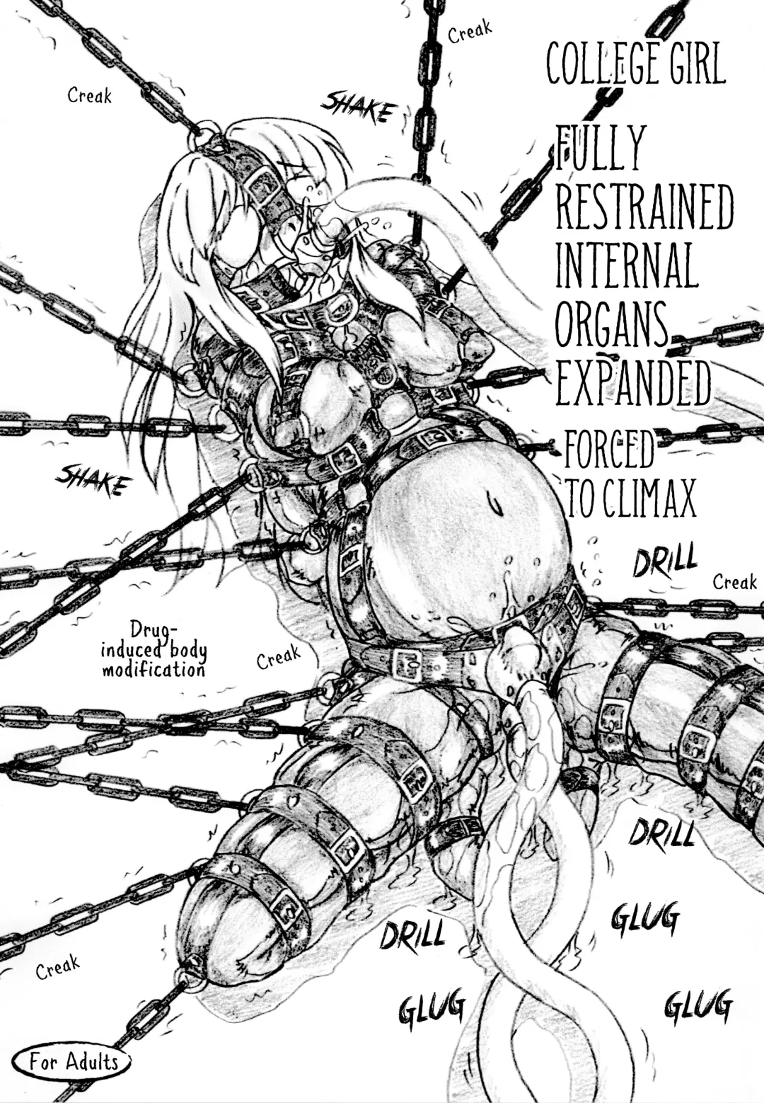 [Sumomo Ex] Joshidai nama zenshin kōsoku naizō kakuchō kyōsei zetchō | College girl fully restrained internal organs expanded forced to climax Fhentai.net - Page 1