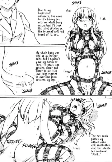 [Sumomo Ex] Joshidai nama zenshin kōsoku naizō kakuchō kyōsei zetchō | College girl fully restrained internal organs expanded forced to climax Fhentai.net - Page 2