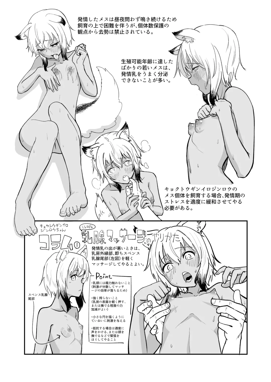 [Pilaf Modoki] zu kai kyokutou gin iro zin rou tyan no ka i kata～ hatuzyouki no o sewa hen!～ Fhentai - Page 6