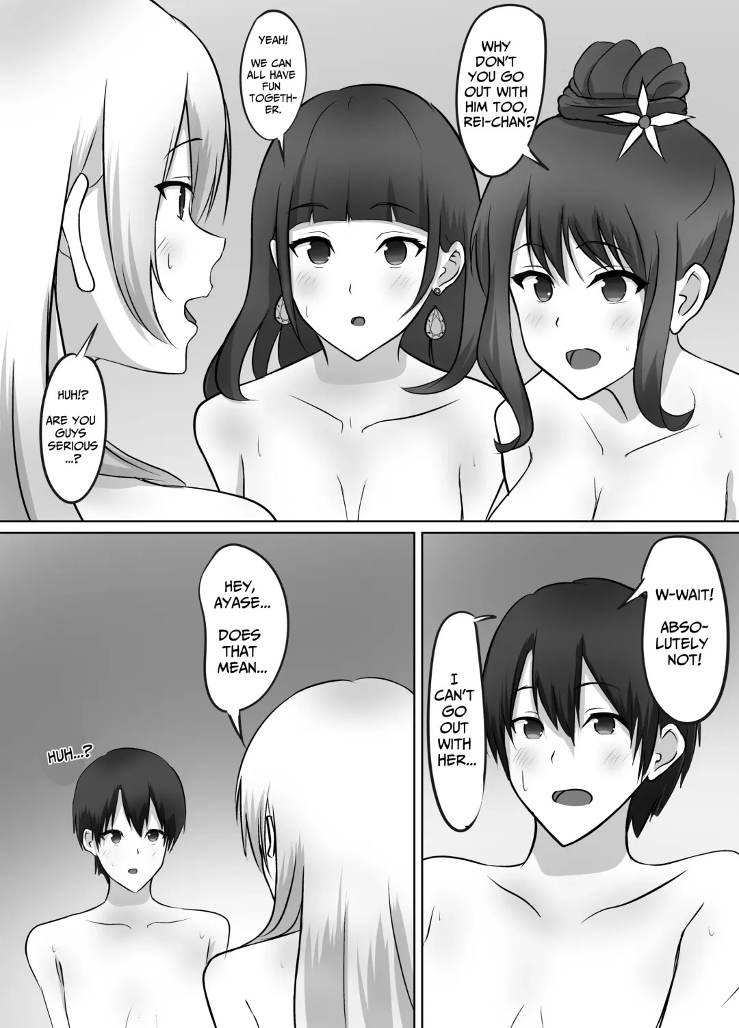 [Amami Anmitsu - Ichiren Takushou] Maison de Gal ~The share-house which Ayase decided to stay at is filled with only GALS!?~ Fhentai - Page 39
