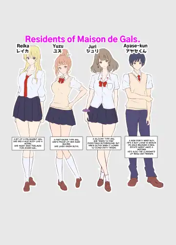 [Amami Anmitsu - Ichiren Takushou] Maison de Gal ~The share-house which Ayase decided to stay at is filled with only GALS!?~ Fhentai - Page 2