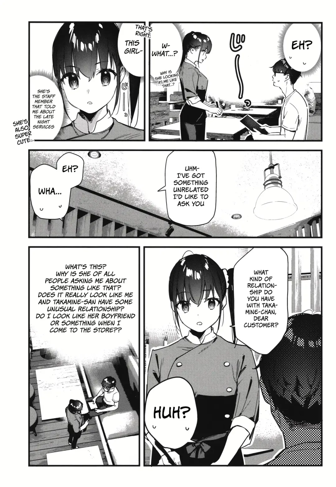 [Tohyama Eight] Suki na Ko no Beit Saki ga H na Service o Shiteiru 2 | My favorite girl's part-time job offers "H services" to regular customers 2 Fhentai - Page 9