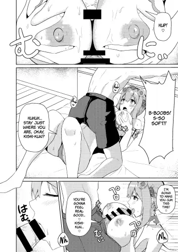 [Akiduki Touya] Mizugi Yui-chan no Echiechi Osasoi Approch | Swimsuit Yui-chan's Lewd Invitation Approach Fhentai.net - Page 11