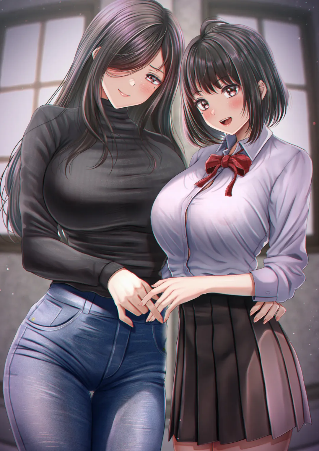 [Norino] Sono Toshi no Hanareta Kurokami Shimai to O〇ko suru Hanashi Fhentai - Page 38