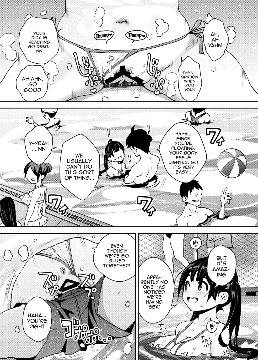 [Ryoji] Inakax 7! Pool to Kouishitsu de Kossori Ecchi Hen | Inakax 7! Having Sneaky Sex In The Pool And The Locker Room Fhentai - Page 13