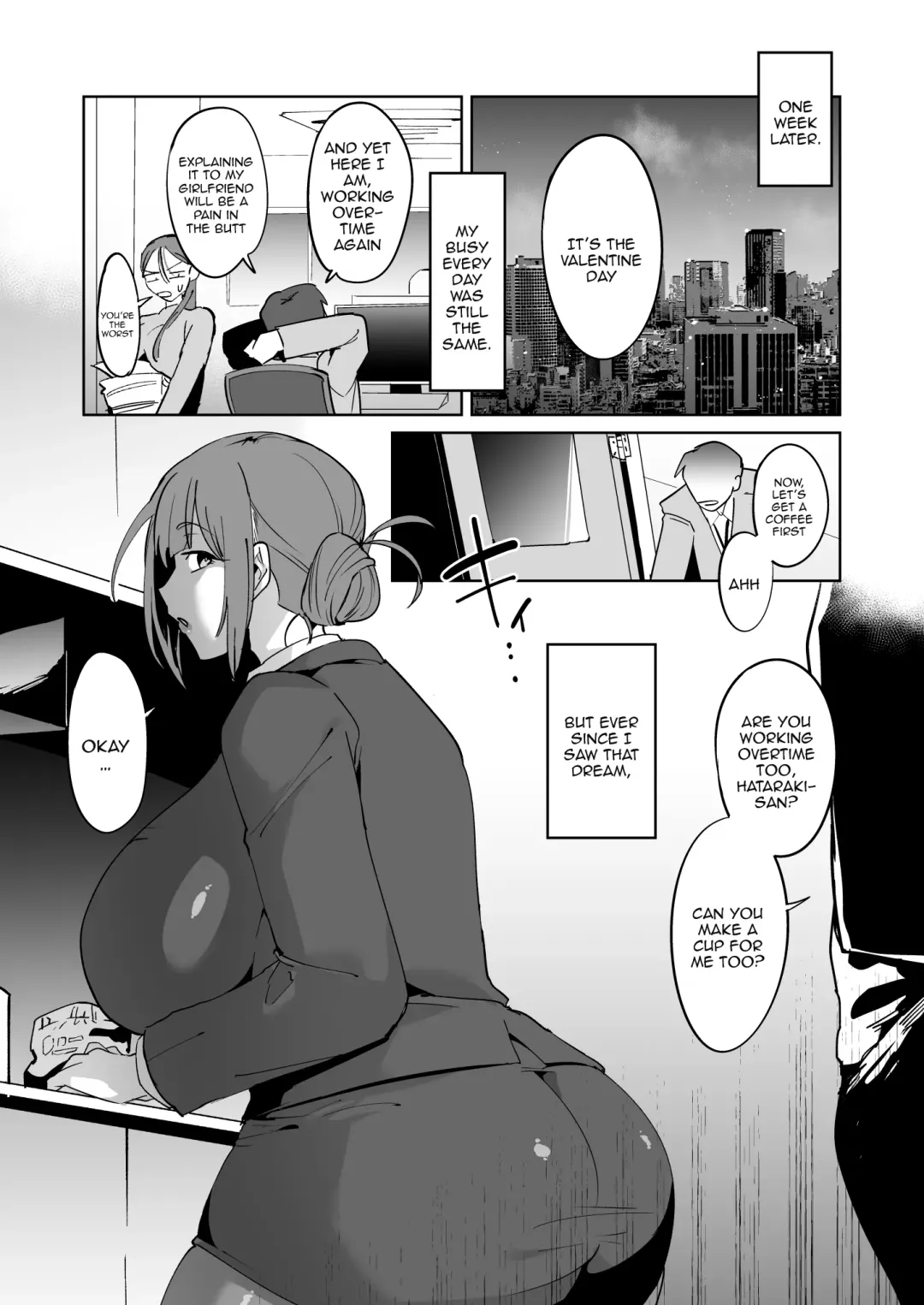 [Fujun Nyuushi] Dekapai Uchuujin ni Torawareta Yokkyuu Fuman OL no Hanashi | The Big-Breaste Alien And The Sexually Frustrated Office Lady Fhentai.net - Page 25