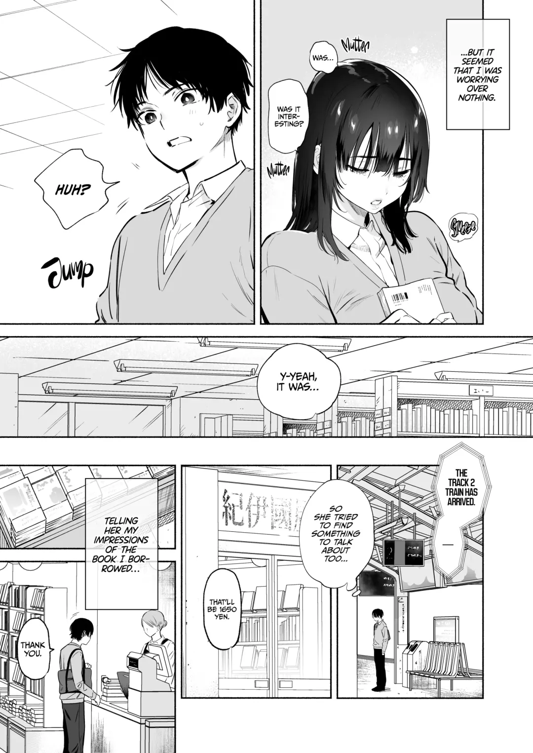 [Yuzuha] Mukuchi na Tosho Iin to Sex Zuke. | Addicted to Sex With a Taciturn Library Committee Member (decensored) Fhentai - Page 22