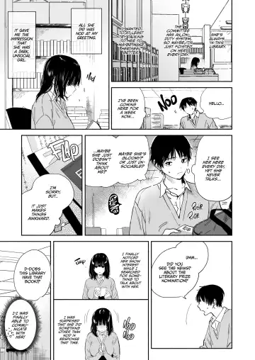 [Yuzuha] Mukuchi na Tosho Iin to Sex Zuke. | Addicted to Sex With a Taciturn Library Committee Member (decensored) Fhentai - Page 12
