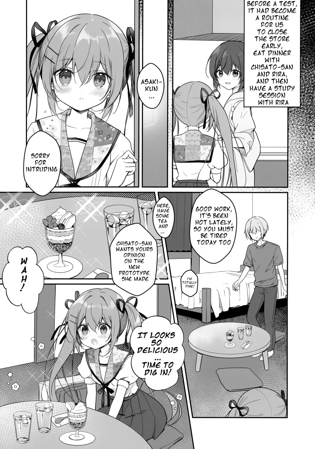 [Miyasaka Miyu] Atsui Hi wa Sukumizu de Fhentai - Page 4