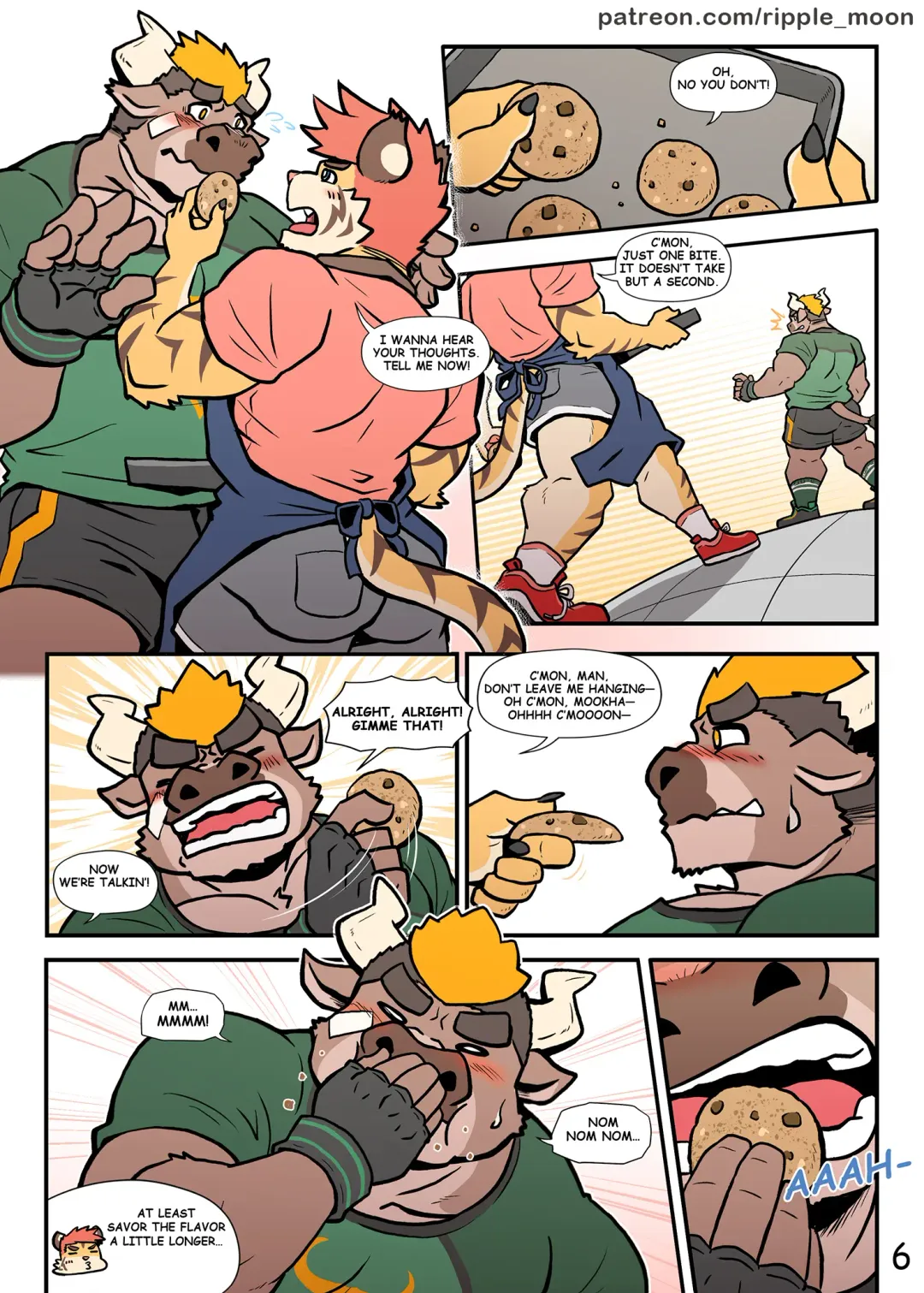 [Ripple Moon] My Milky Roomie 2: Milk Bath Fhentai - Page 8