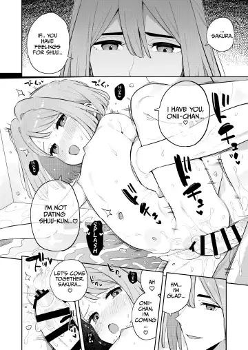 [Moyori] Gomen ne, Watashi ni wa Onii-chan ga Iru Kara  | I'm Sorry, But I Have Onii-chan Fhentai - Page 39