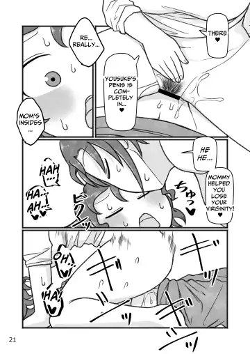 [Yami] Okaa-san to H, Shiyo? | You Want To Do What With Mother? Fhentai - Page 22