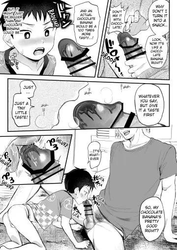 [Donburako] Matsuri to Ittara xxx! ~Fundoshi Shimete Choco Banana Tabeyo~ | Festivals are all about xxx! ~Put on your Fundoshi and eat some Chocolate Bananas~ Fhentai - Page 20