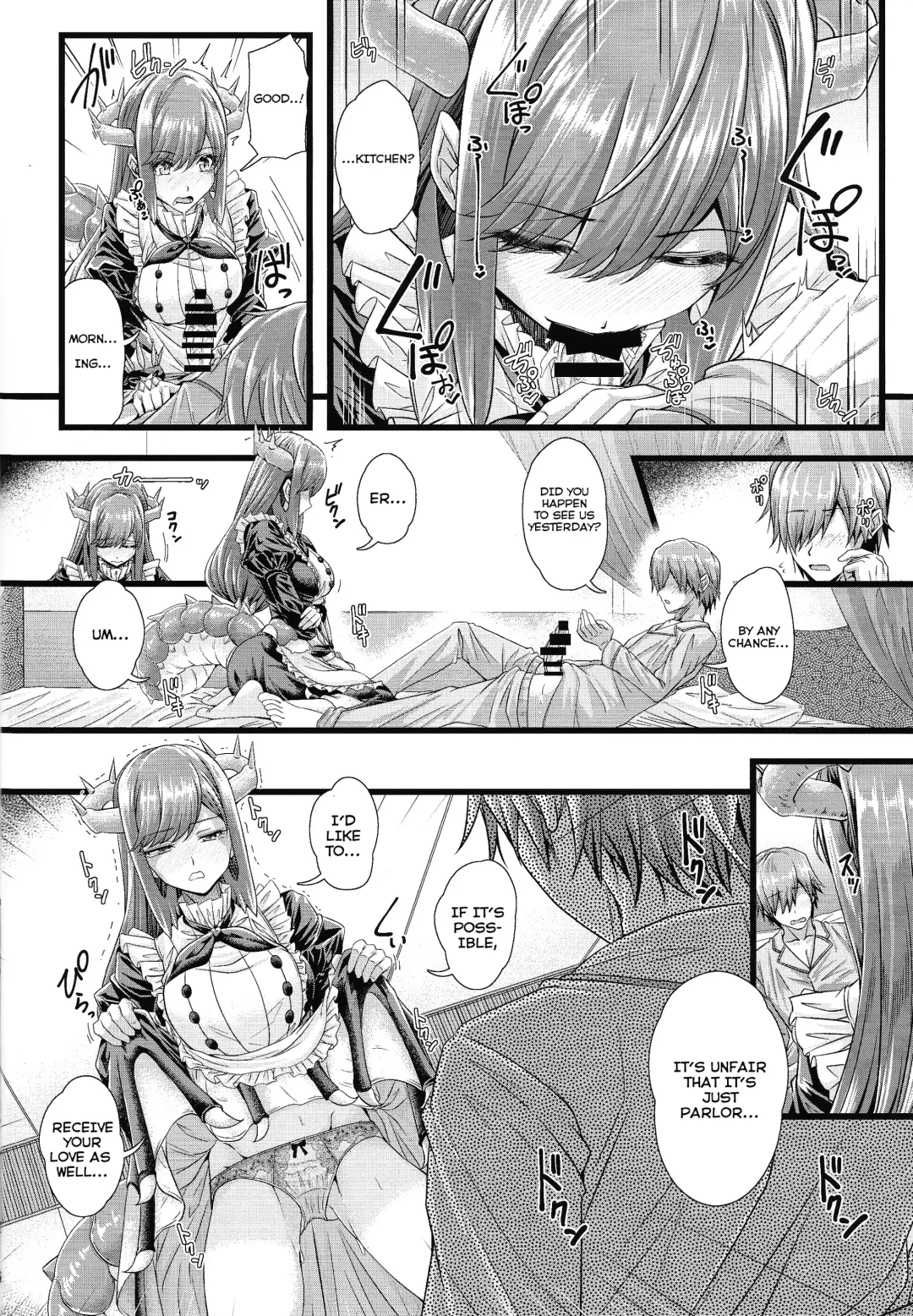 [Elis 120 Percent] Dragon Maid no Yotogibanashi | Dragonmaid's Night Service Fhentai - Page 11