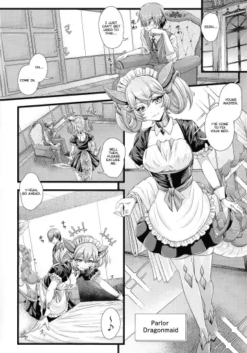 [Elis 120 Percent] Dragon Maid no Yotogibanashi | Dragonmaid's Night Service Fhentai - Page 3