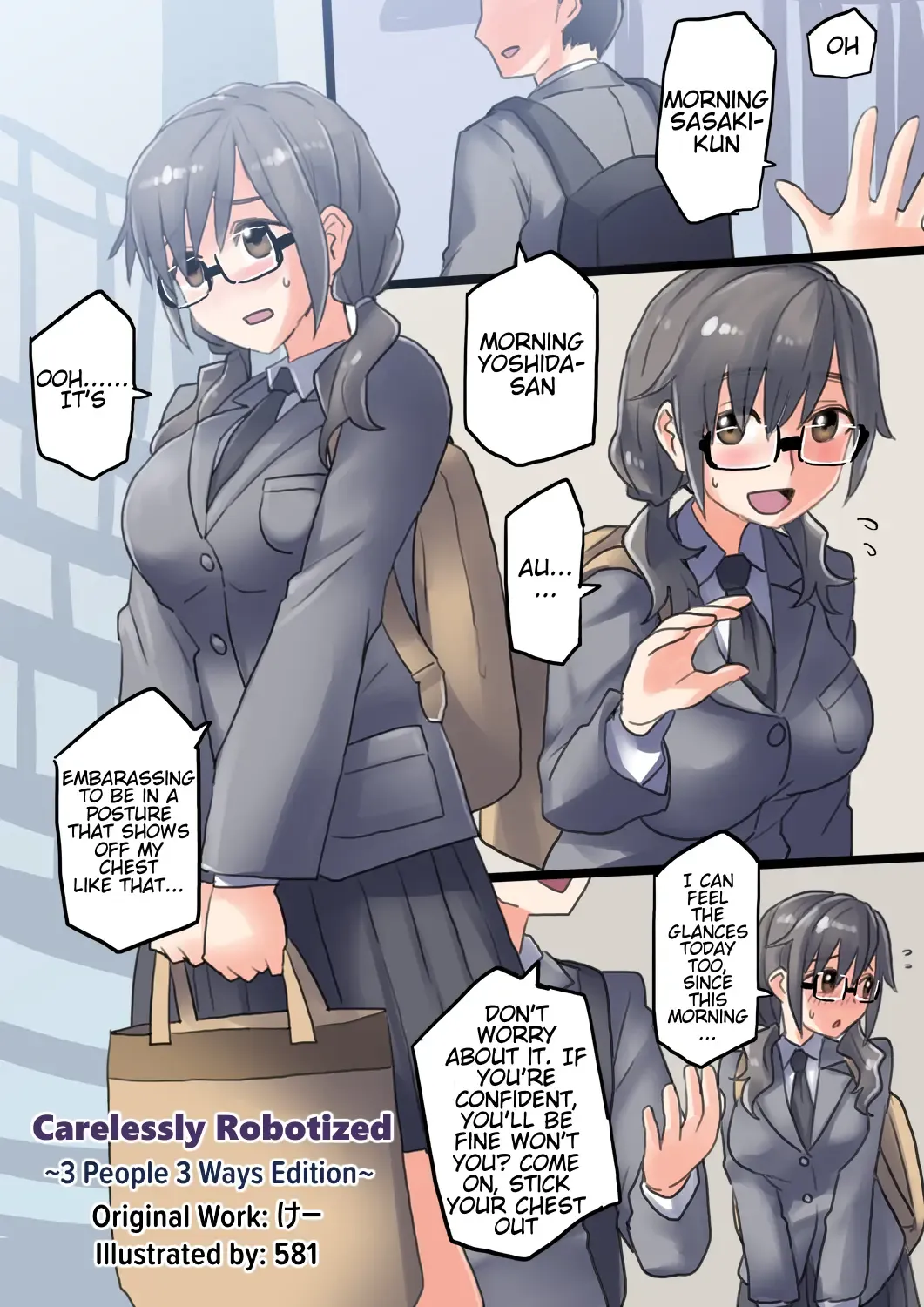 Read [581] Keisotsu ni Robotto-ka Sansha Sanyou-hen | Carelessly Robotized 3 people 3 ways edition - Fhentai.net