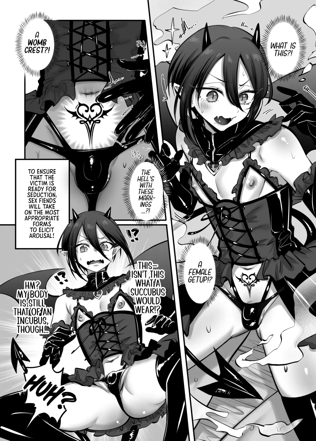 [Morino Bambi] Incubus-kun♂ Succubus Ochi♀!? | ♂Fall From Grace♀ Fhentai - Page 7