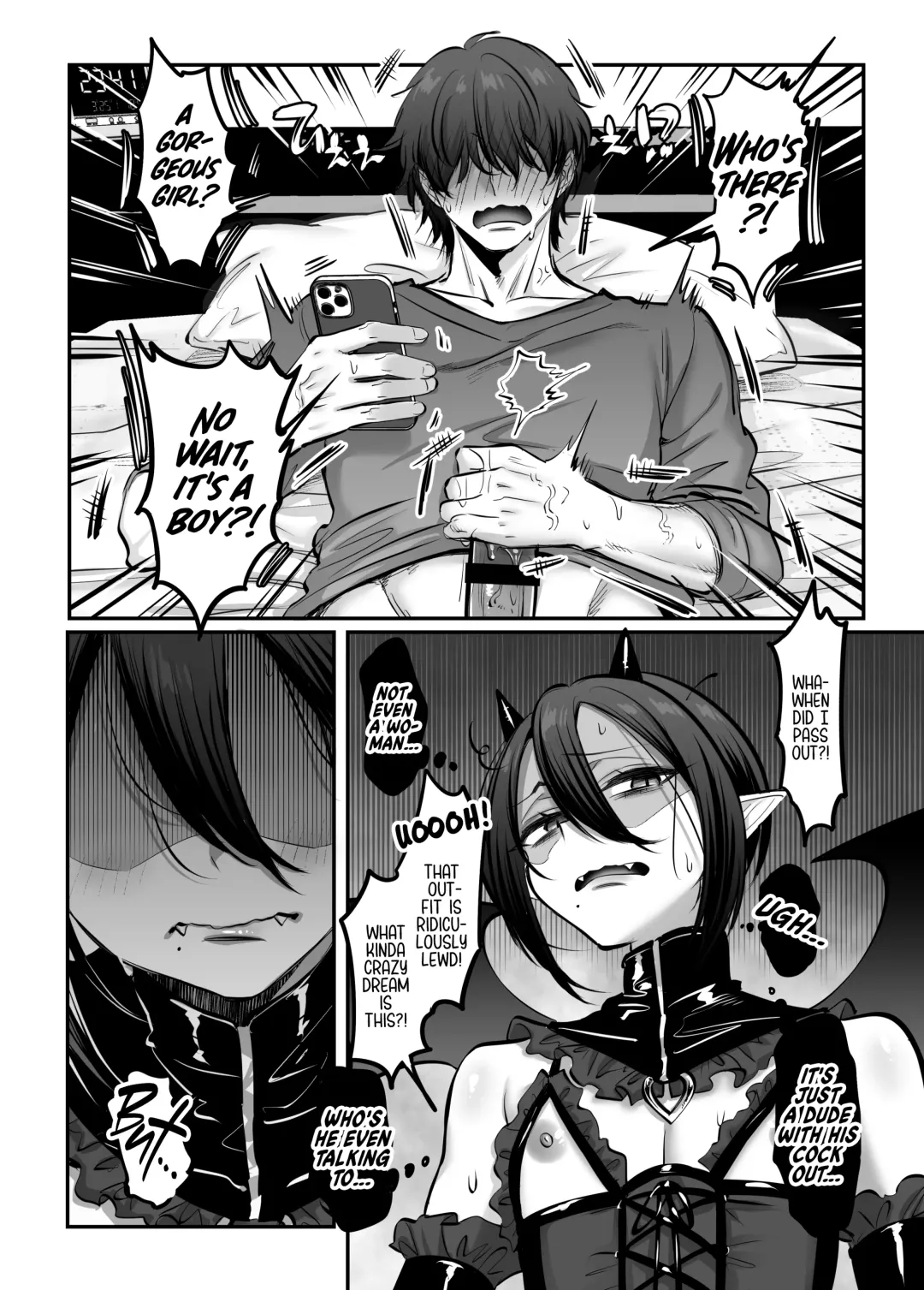 [Morino Bambi] Incubus-kun♂ Succubus Ochi♀!? | ♂Fall From Grace♀ Fhentai - Page 8