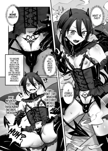 [Morino Bambi] Incubus-kun♂ Succubus Ochi♀!? | ♂Fall From Grace♀ Fhentai - Page 7