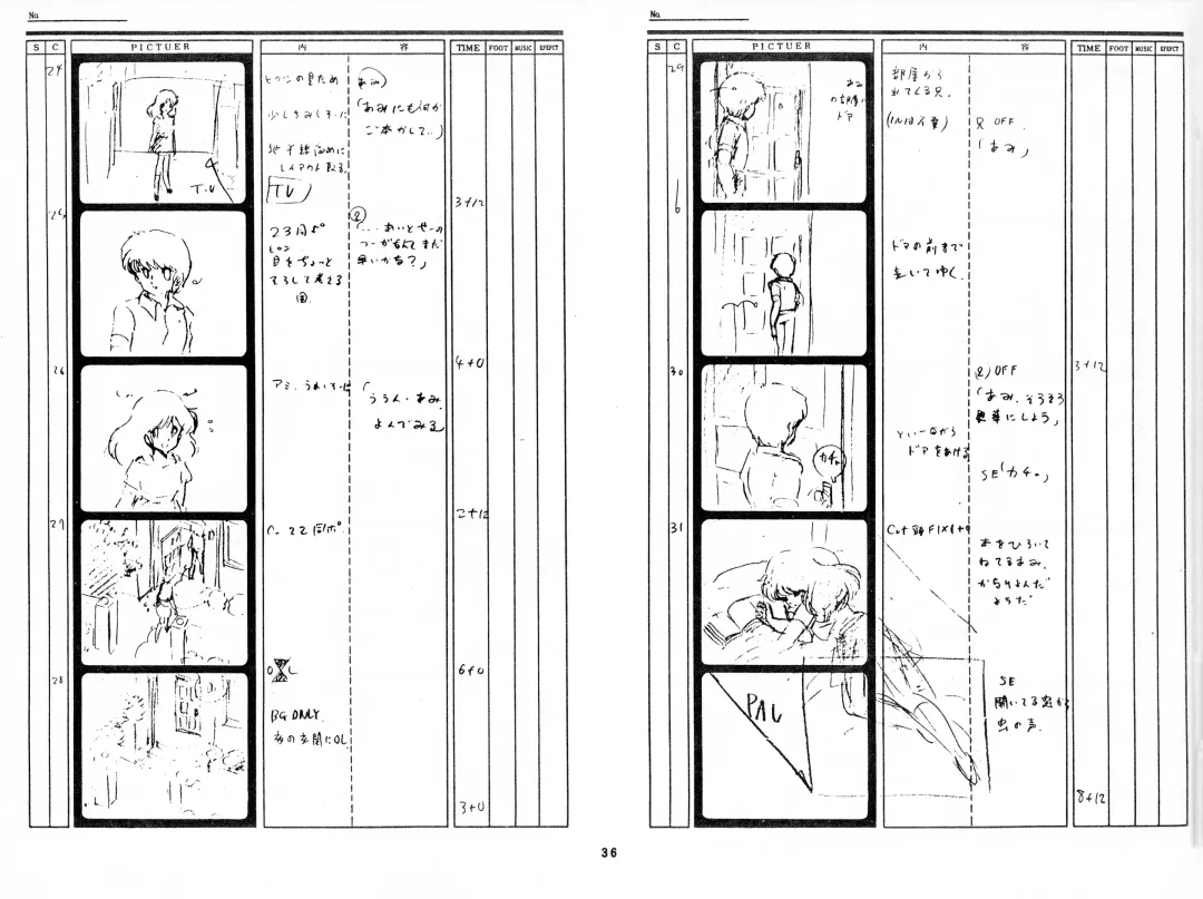 Cream Lemon Storyboard･Synopsis PART1 "Be･My･Baby" ＆ PART5 "Ami･AGAIN" Fhentai.net - Page 34