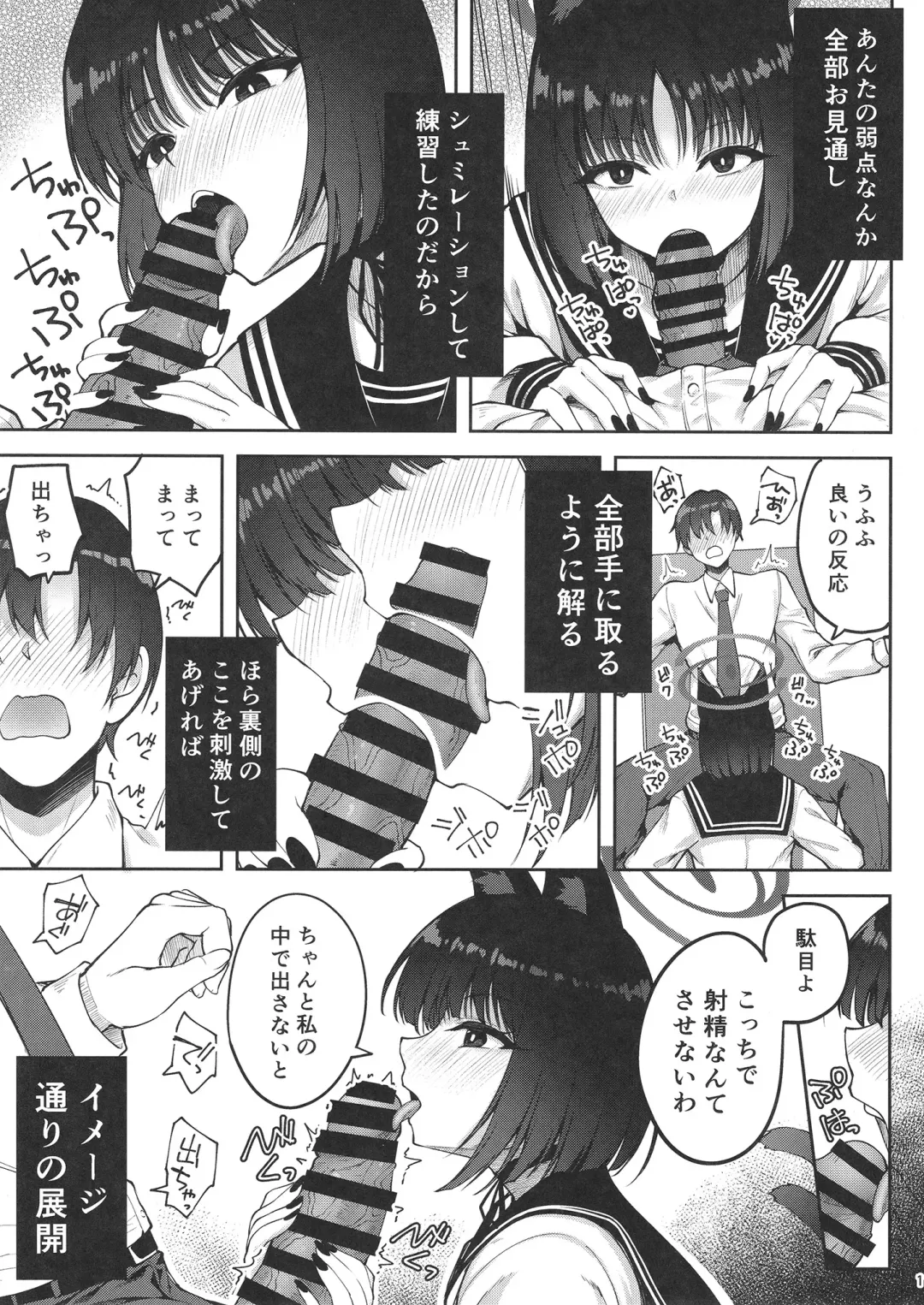 [Akiduki Akina] [Mugen@WORKS (Akiduki Akina) Yuushuudakedo shitsudo no takai sakusen sanbou (Blue Archive) [Digital] Fhentai - Page 10