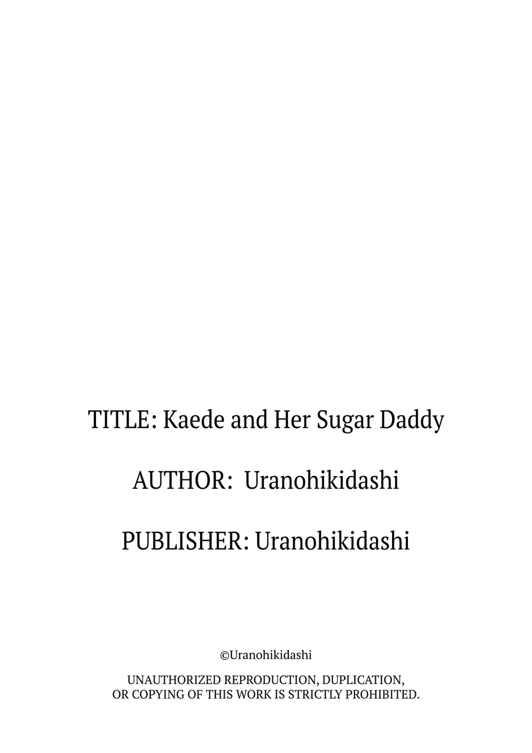 [Nizigensan] Pakokatsu Oji-san to Kaede-chan | Kaede and Her Sugar Daddy Fhentai - Page 67
